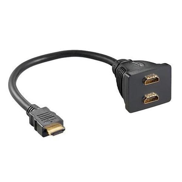 2-ports HDMI-splitter Billede