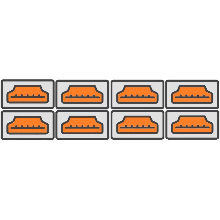 8-ports HDMI-switch Billede