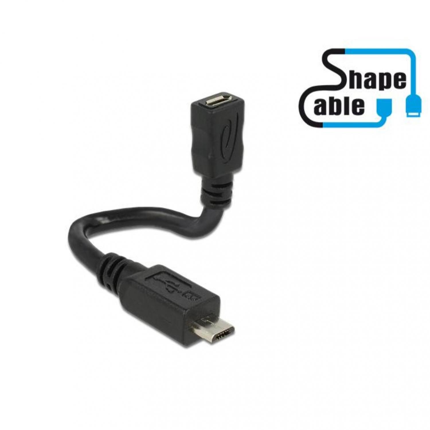 Micro USB-forlængerkabel Billede