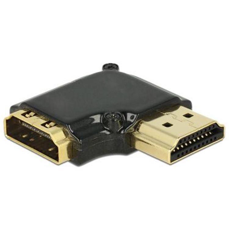 Vinklet HDMI-kobling Billede