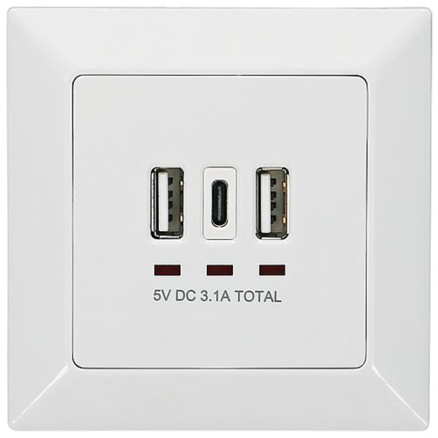 3x USB Billede
