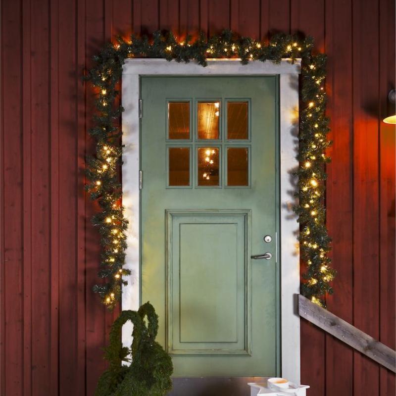 Udendørs juledekoration Billede