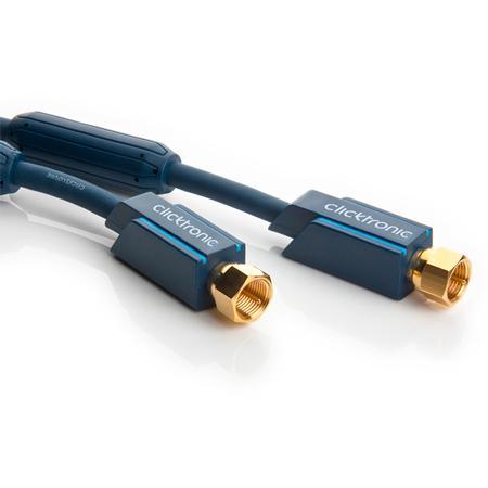 Kabel med F-stik Billede