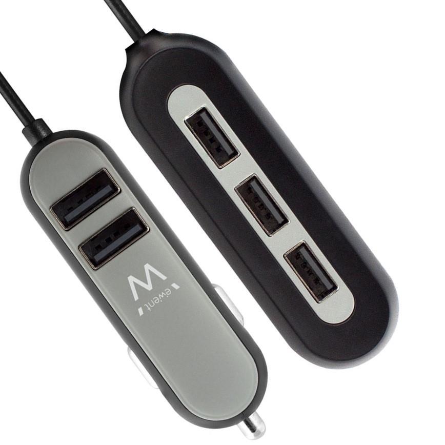 Biloplader 5x USB Billede