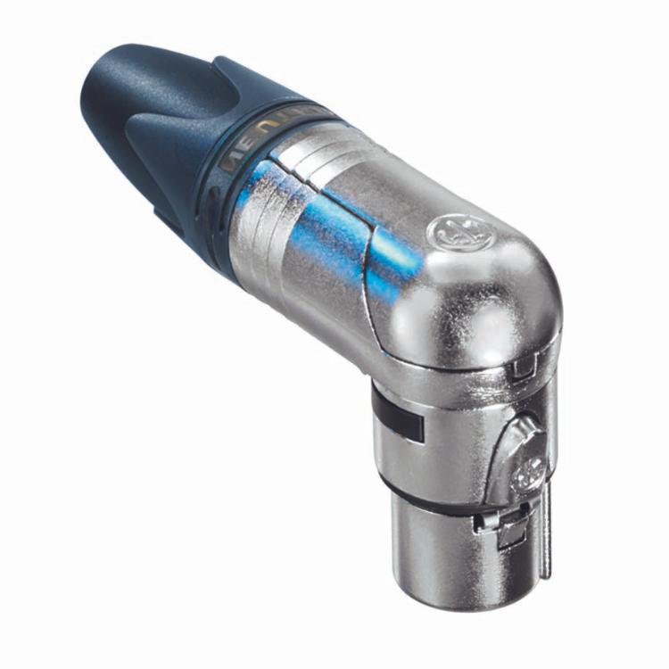 Vinklet XLR-stik Billede