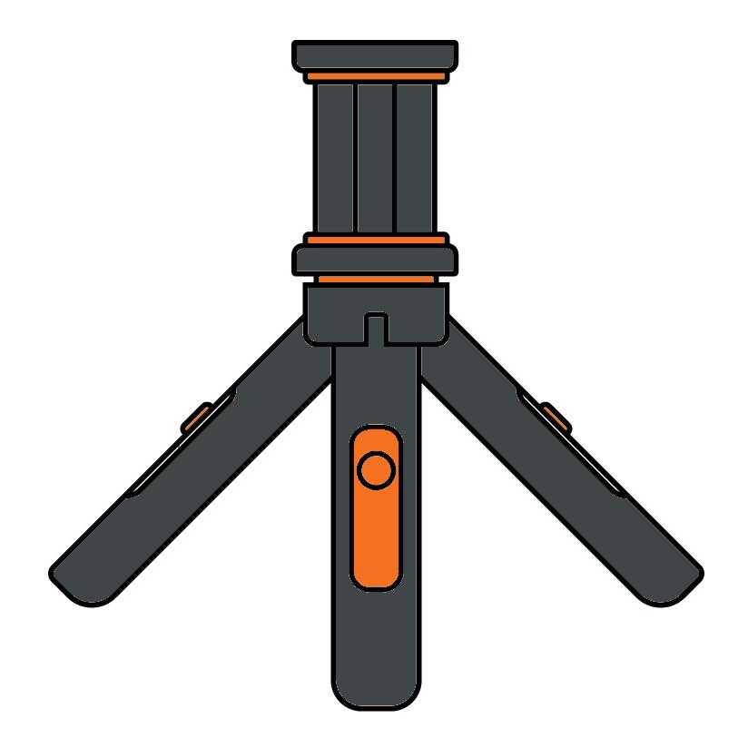 Mini stativ Billede