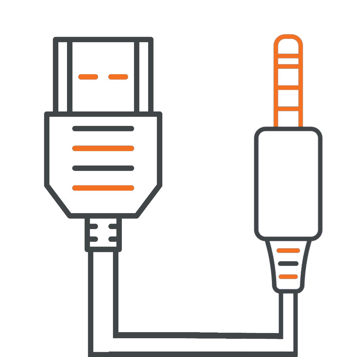 HDMI til jackstik Billede