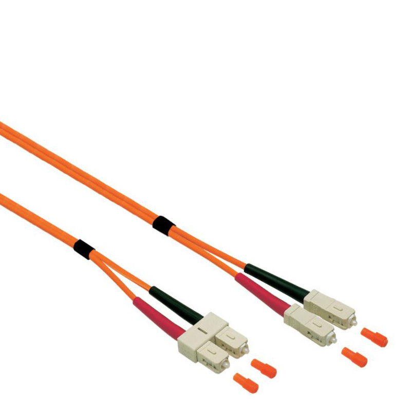 SC fiberoptisk kabel billede