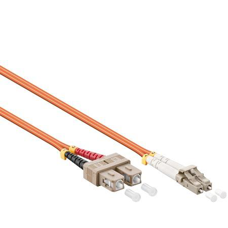 LC - SC fiberoptisk kabel billede