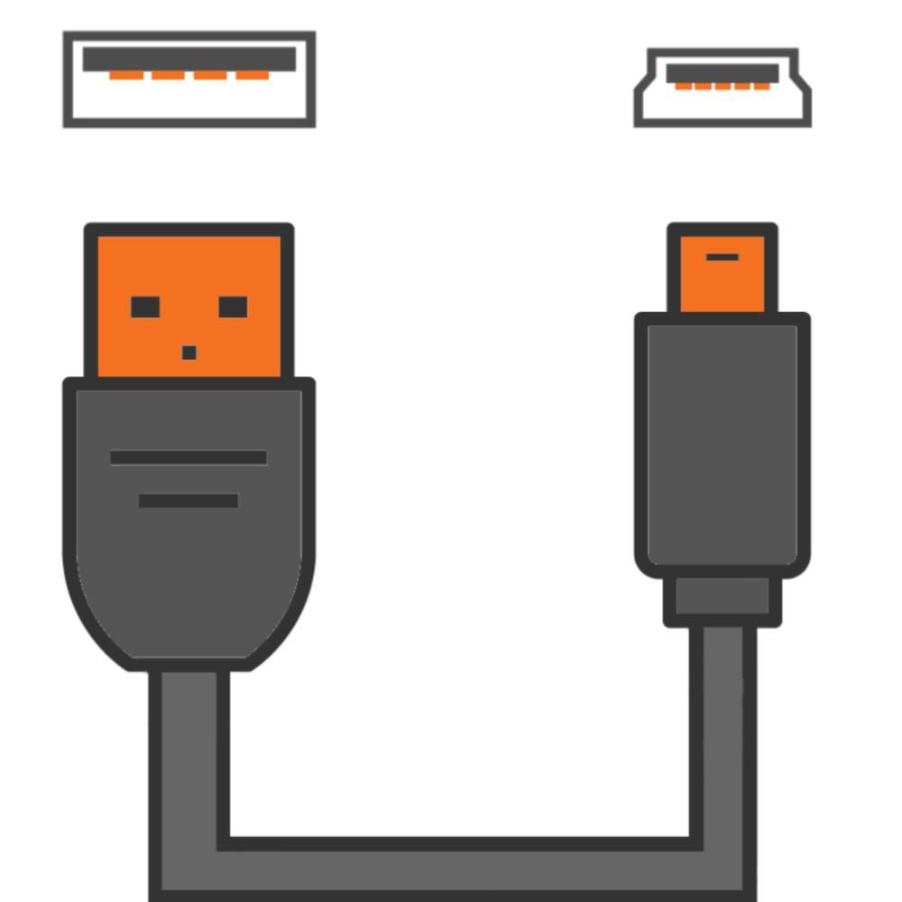Mini USB-navigationskabel Billede