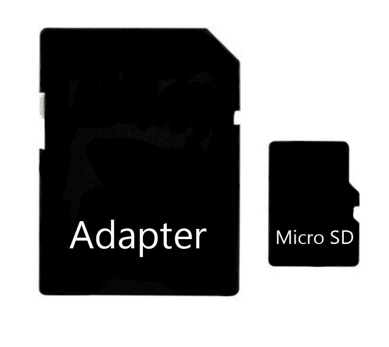 Micro SD-kort + adapter Billede