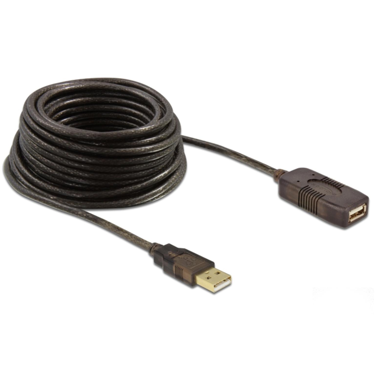 USB A til USB A - Forlængerkabel - USB 2.0 - Delock