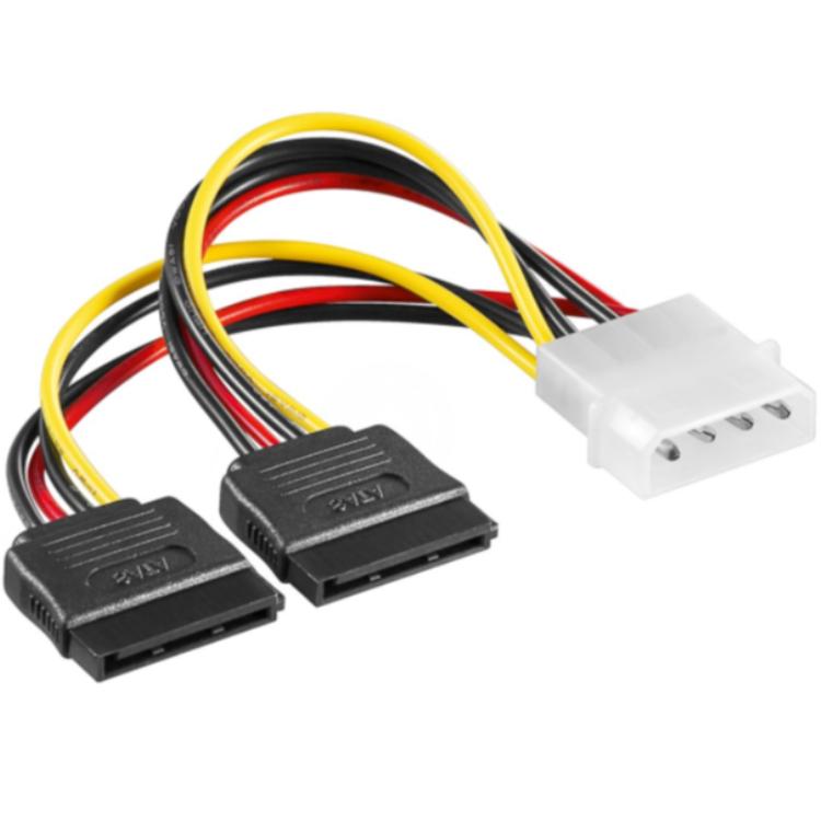 Molex til SATA-strømkabel - Goobay