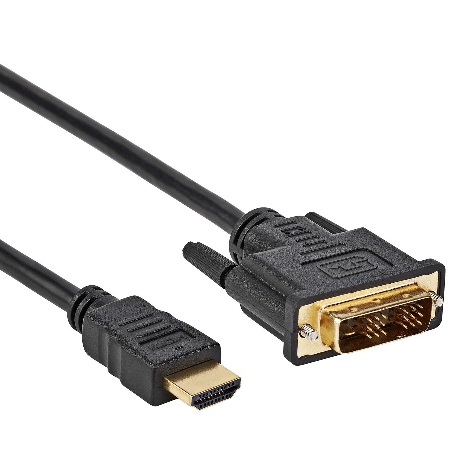 DVI - HDMI-kabel