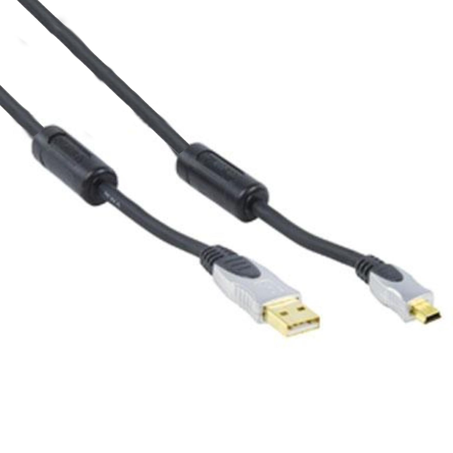 USB A til USB B-minikabel - Nedis