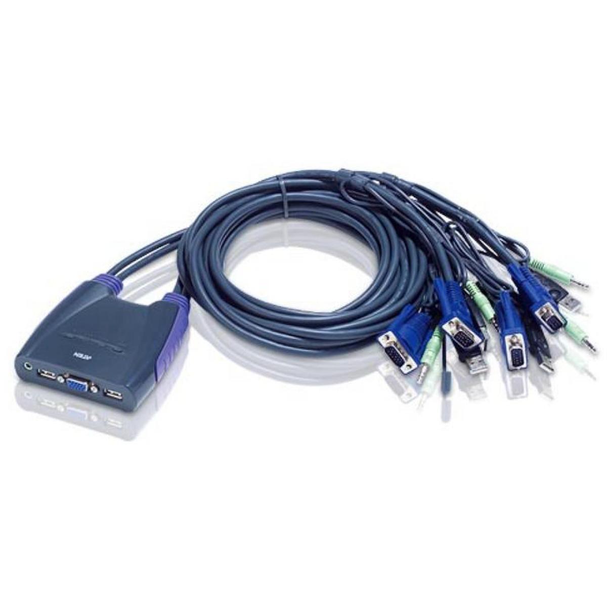 KVM-switch - VGA / USB / Jack - Aten
