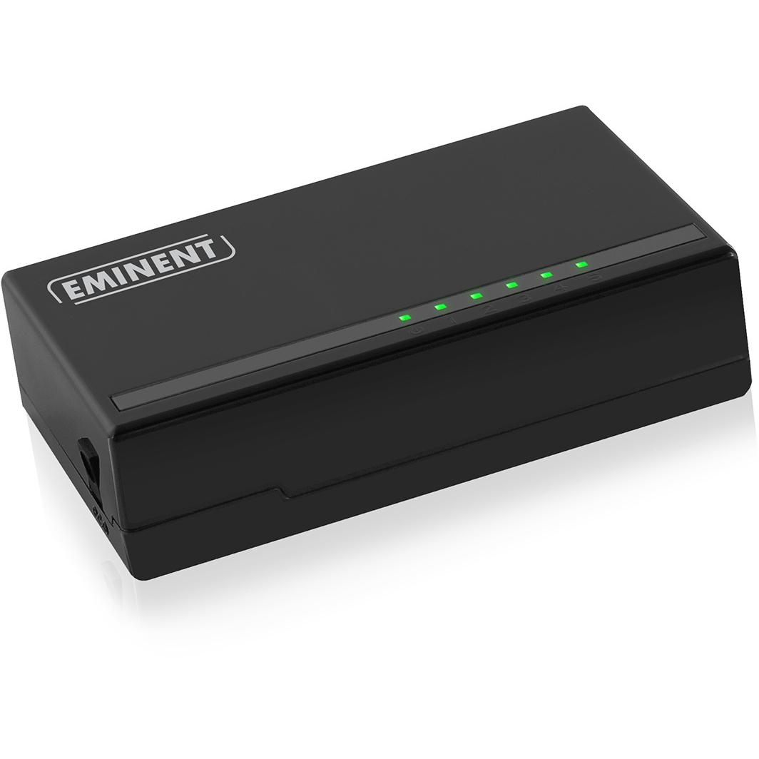 5-ports netværksswitch - Eminent