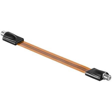 F-stik-kabel - ekstra tyndt - Goobay