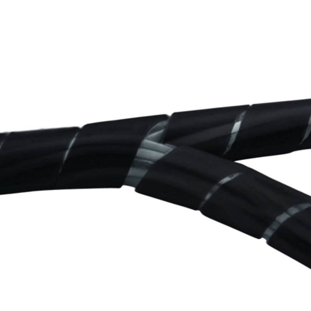 Kabelkanal Spiralslange - Plast - 1000 x 6 cm