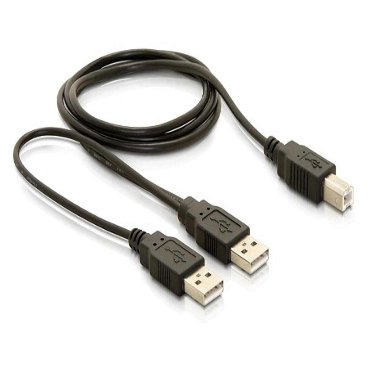 USB 2.0 - Y-kabel - Delock
