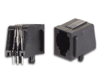 Modulært stik RJ10 - Chassis - HQ Products