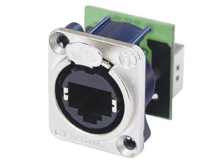 ETHERCON METAL kabinet med STANDARD RJ45 - Neutrik