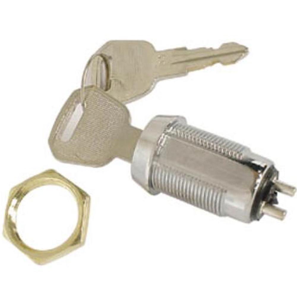 Nøgleafbryder SPDT ON–ON – 2A / 250V – panelmontering