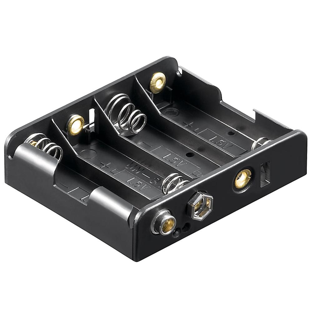 AA-batteriholder - Goobay