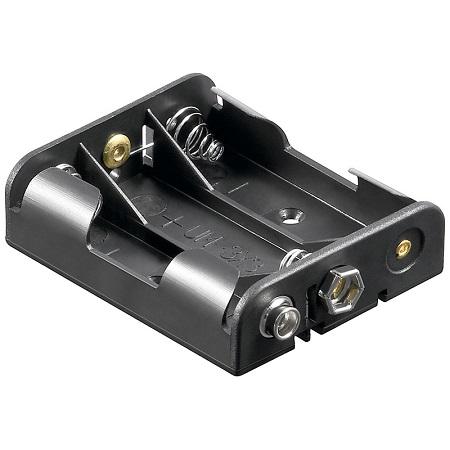 AA-batteriholder - Goobay