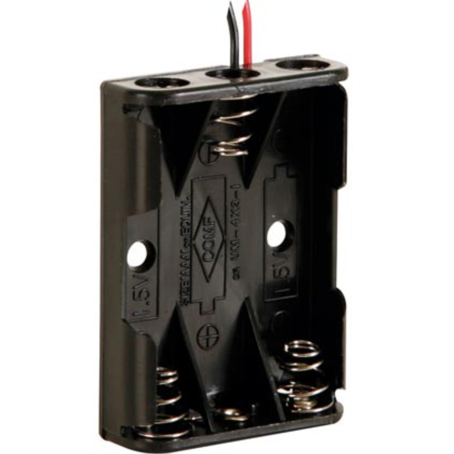 3x AAA-batteriholder
