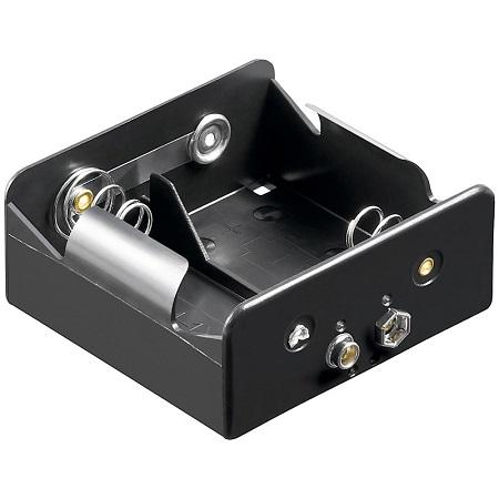 2x D batteriholder - Goobay