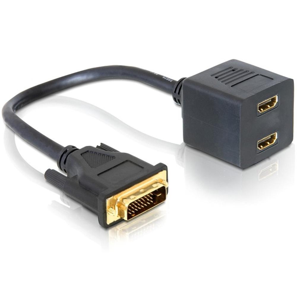DVI til HDMI HDMI Splitter