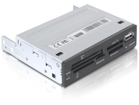MultiPanel 3 USB2.0 43 i 1 5xSlot + USB - Delock