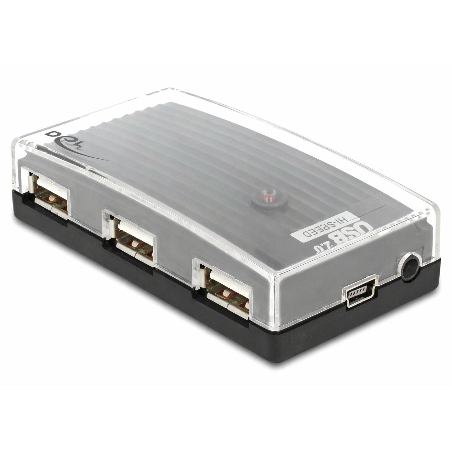 USB A + mini B hub - 4 porte - Delock