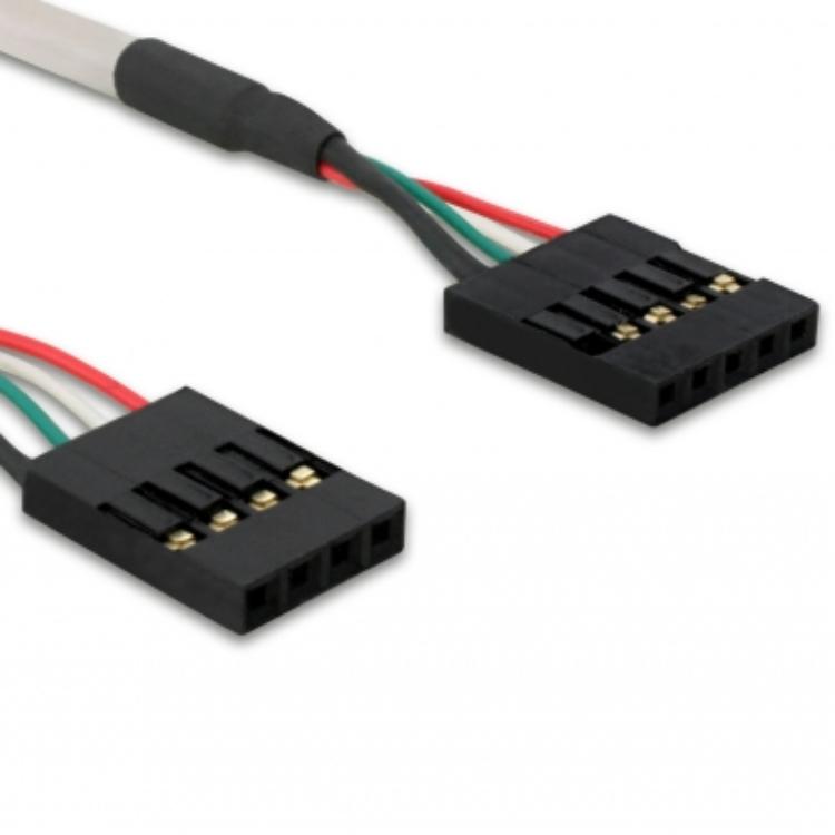 USB Pinheader Kabel Hun Hun 4-ben/5-ben 50cm