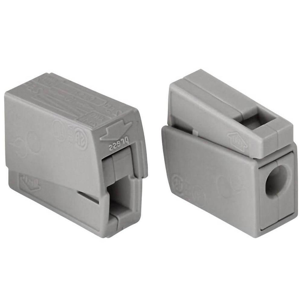 Ledningsklemme - 2 ledere - 2,5 mm² - Wago