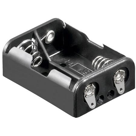 2x N batteriholder - Goobay