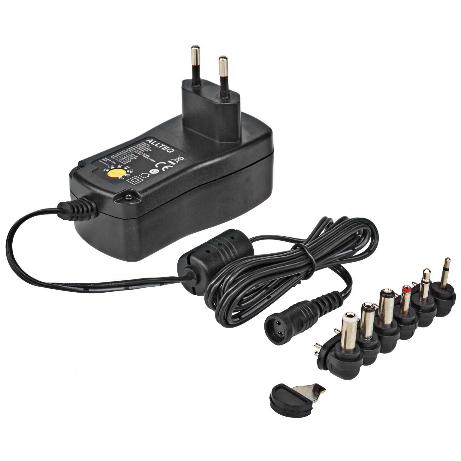 Universal AC/DC-adapter - Allteq
