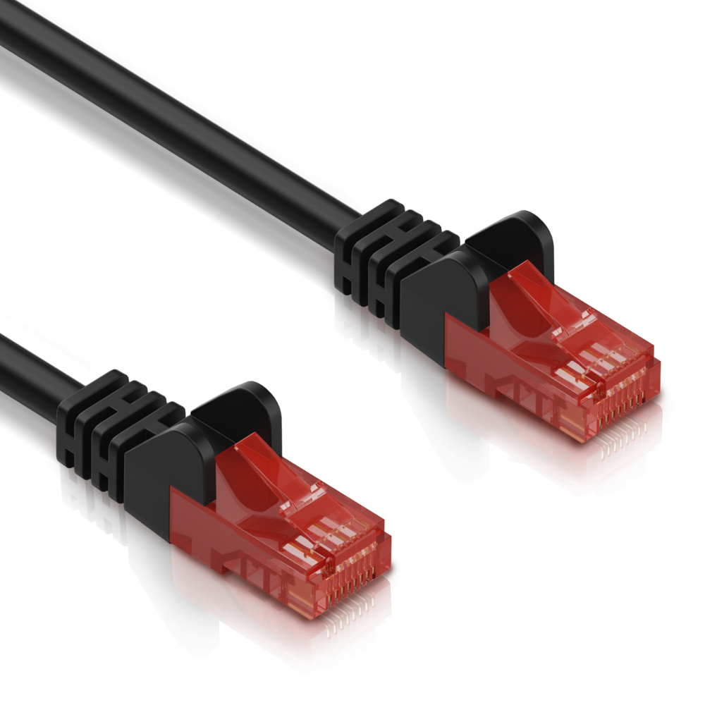Netværkskabel - Cat 6-kabel - 10 længder - 12 farver