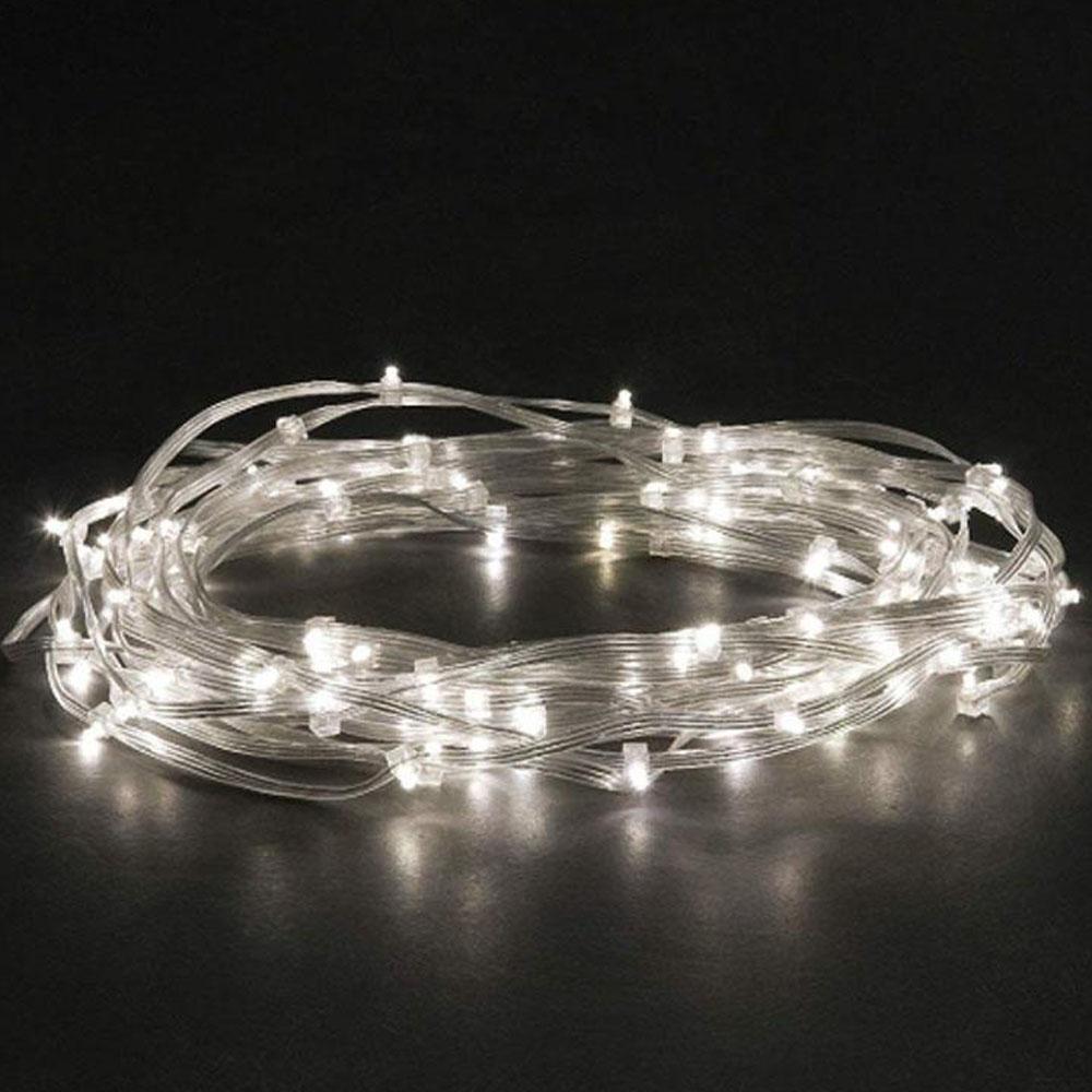 Cluster lighting - led-julelys udendørs og indendørs - 120 lys - 7,9 meter - varm hvid