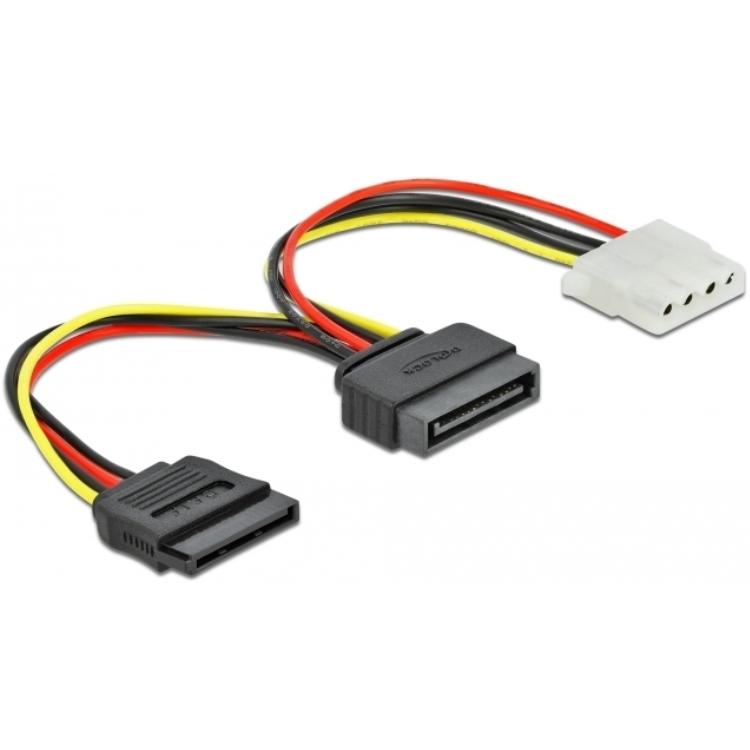 Molex til SATA-strømkabel - Delock