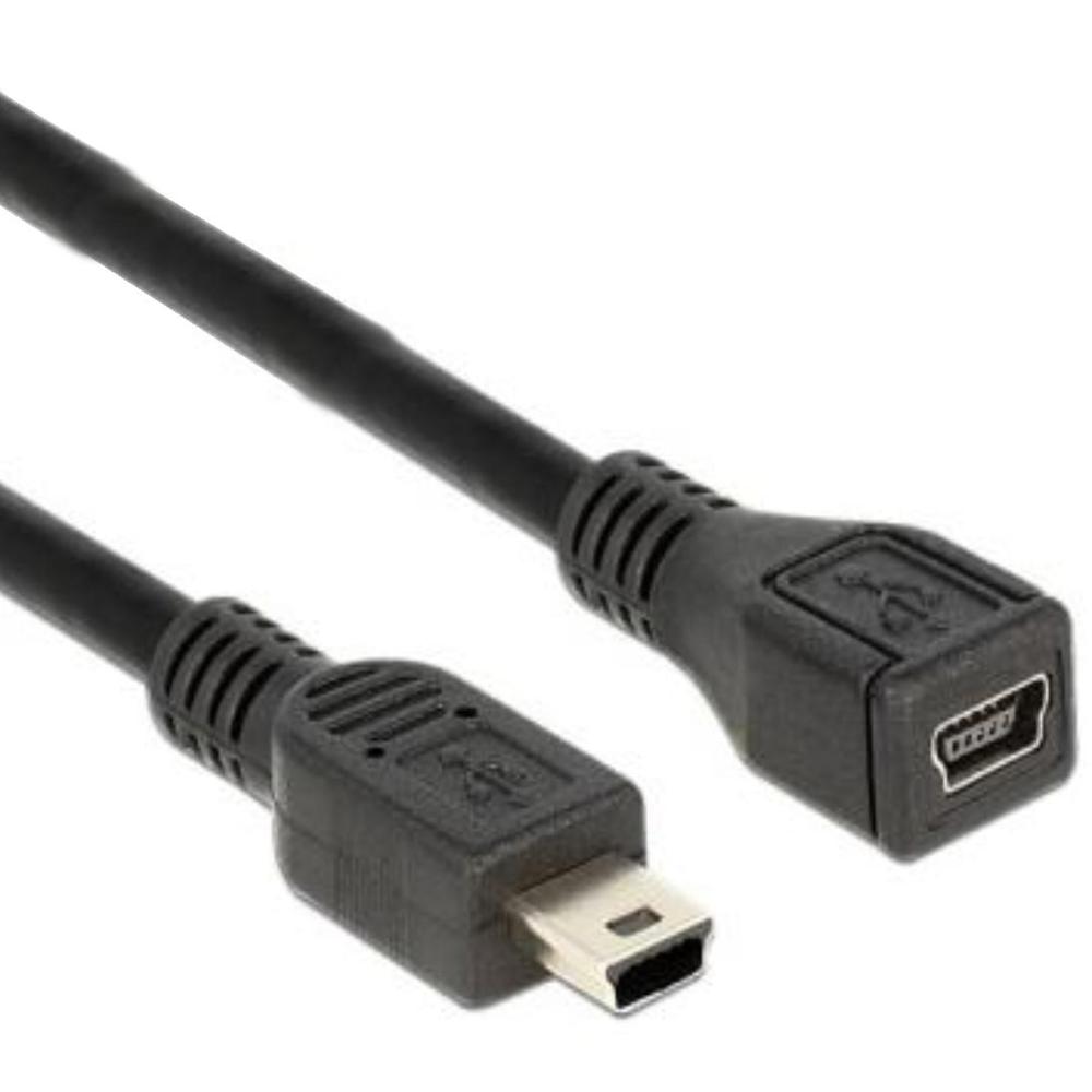 USB mini til USB mini - Forlængerkabel - USB 2.0 - Delock