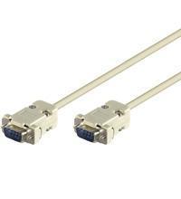 Serielkabel SUB D 9 3 m St/St - Delock