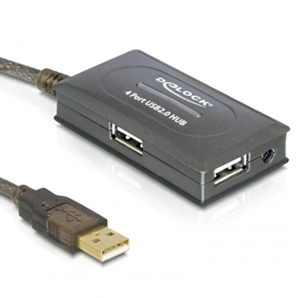 USB A til USB A - Forlængerkabel - USB 2.0 - Delock