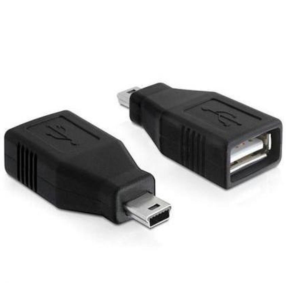 Adapter USB 2.0 A-stik > USB mini-stik