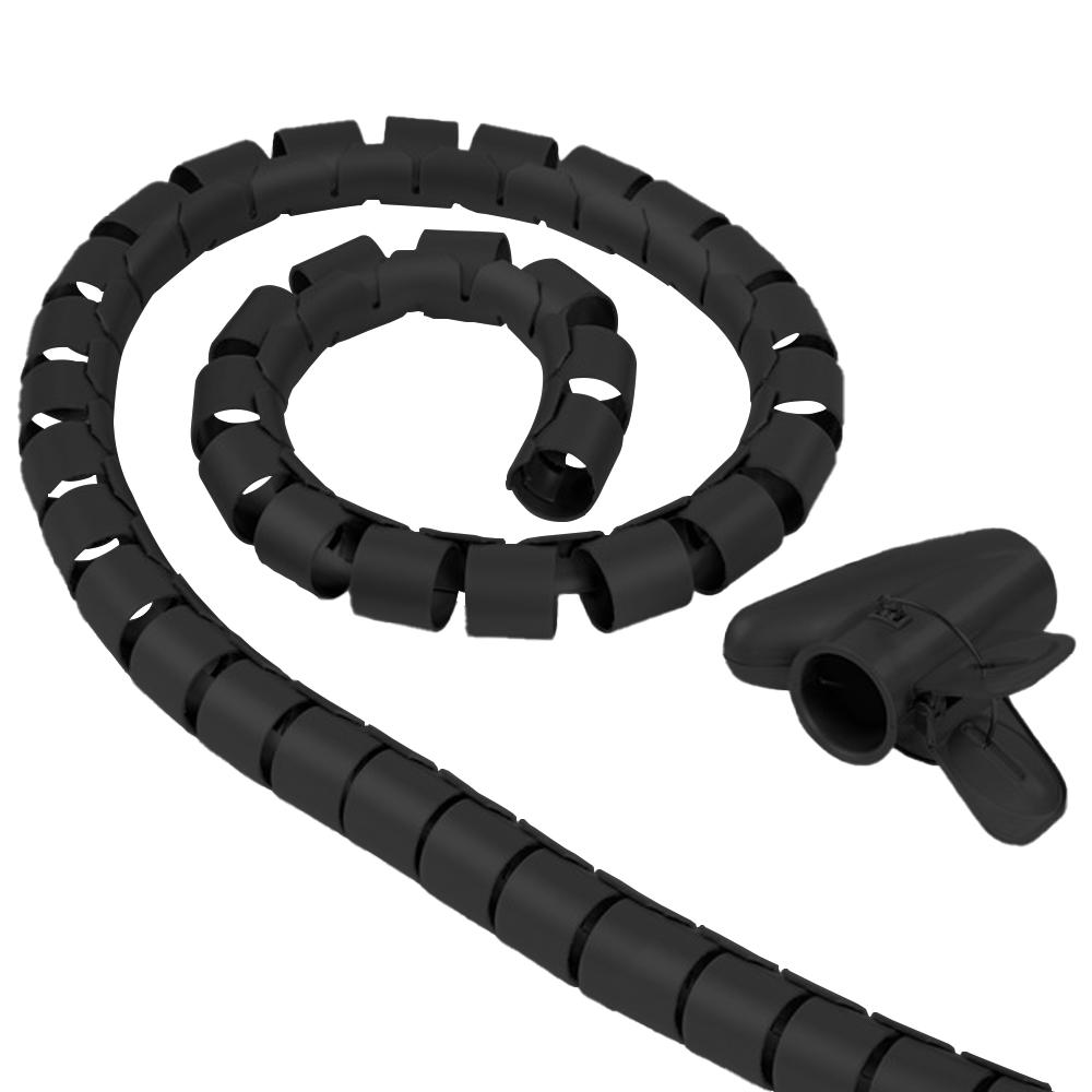 Spiralformet slange