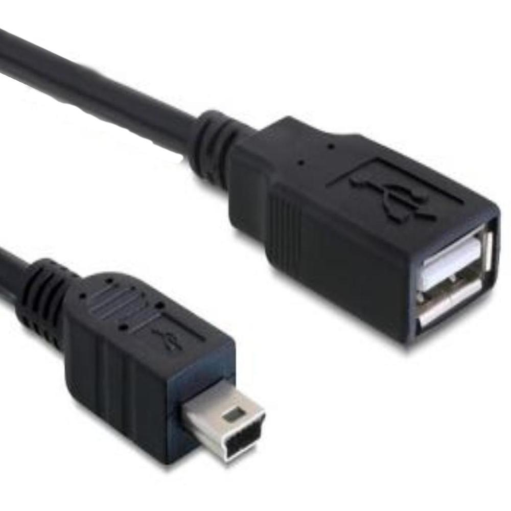 MINI USB 2.0 Forlængerkabel