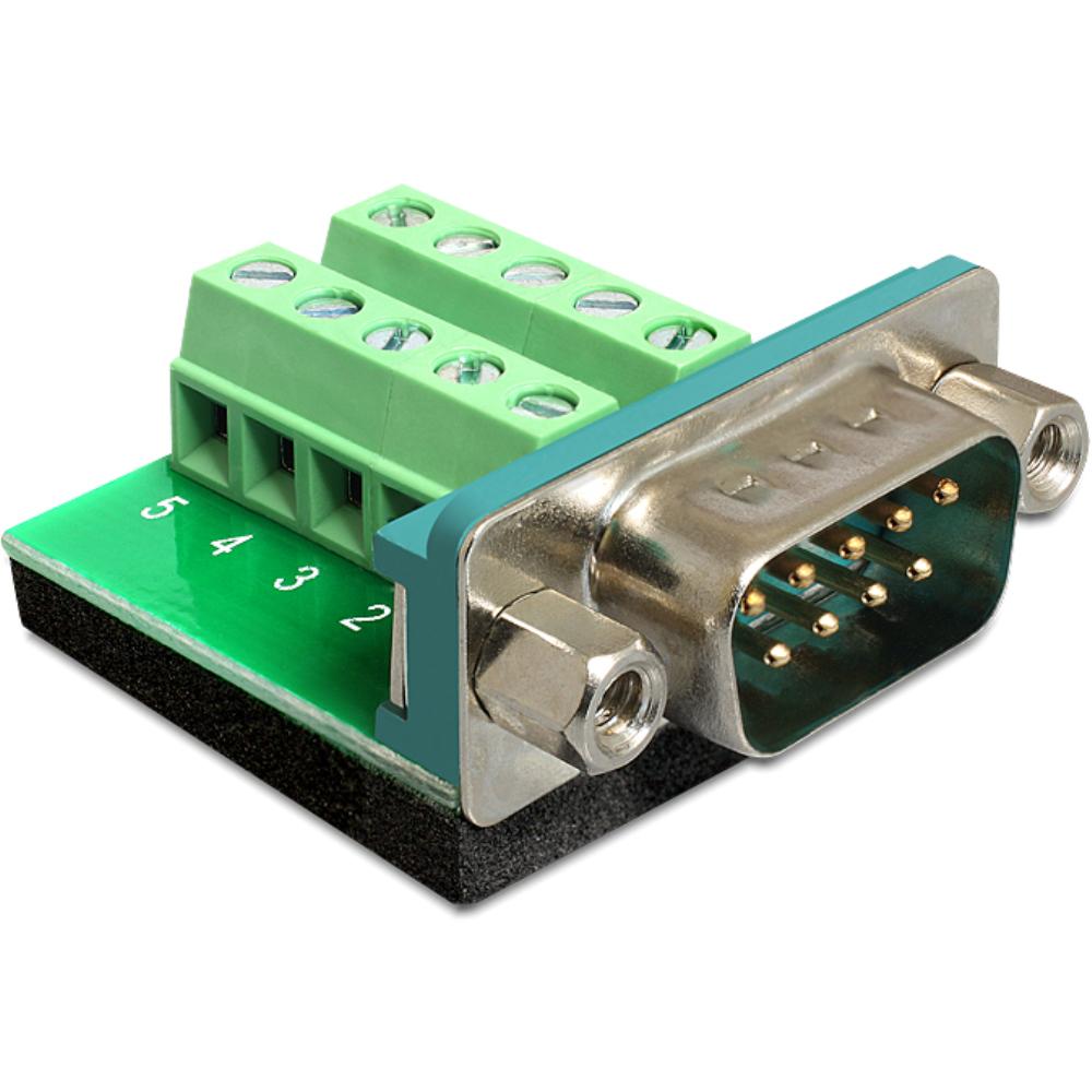Terminalblok - 9-polet Sub-D-stik