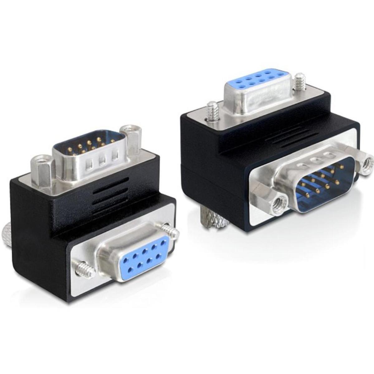 SUB-D 9-pin - Adapterstik - Rektangulært