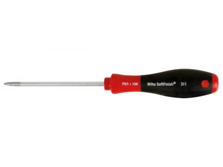 WIHA SOFTFINISH SKÆRMVASKER PHILLIPS PH0 x 100mm - WIHA